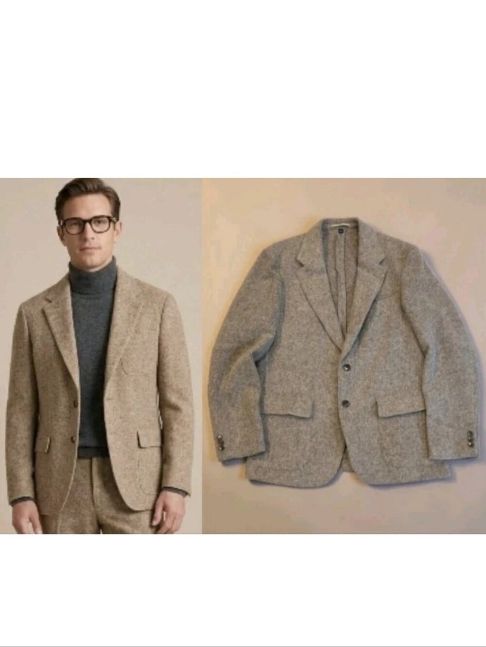 J.Crew Men's Kenmare Wool Twill Blazer! Size 40R Excellent
